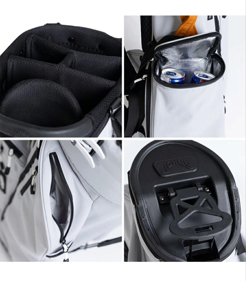 超軽量スタンド式ゴルフバッグ 2.27kg ホワイト