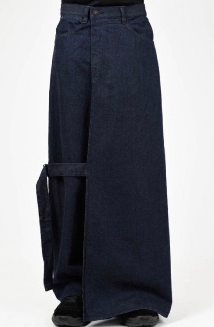 LAD MUSICIAN 12oz DENIM BONDAGE PANTS
