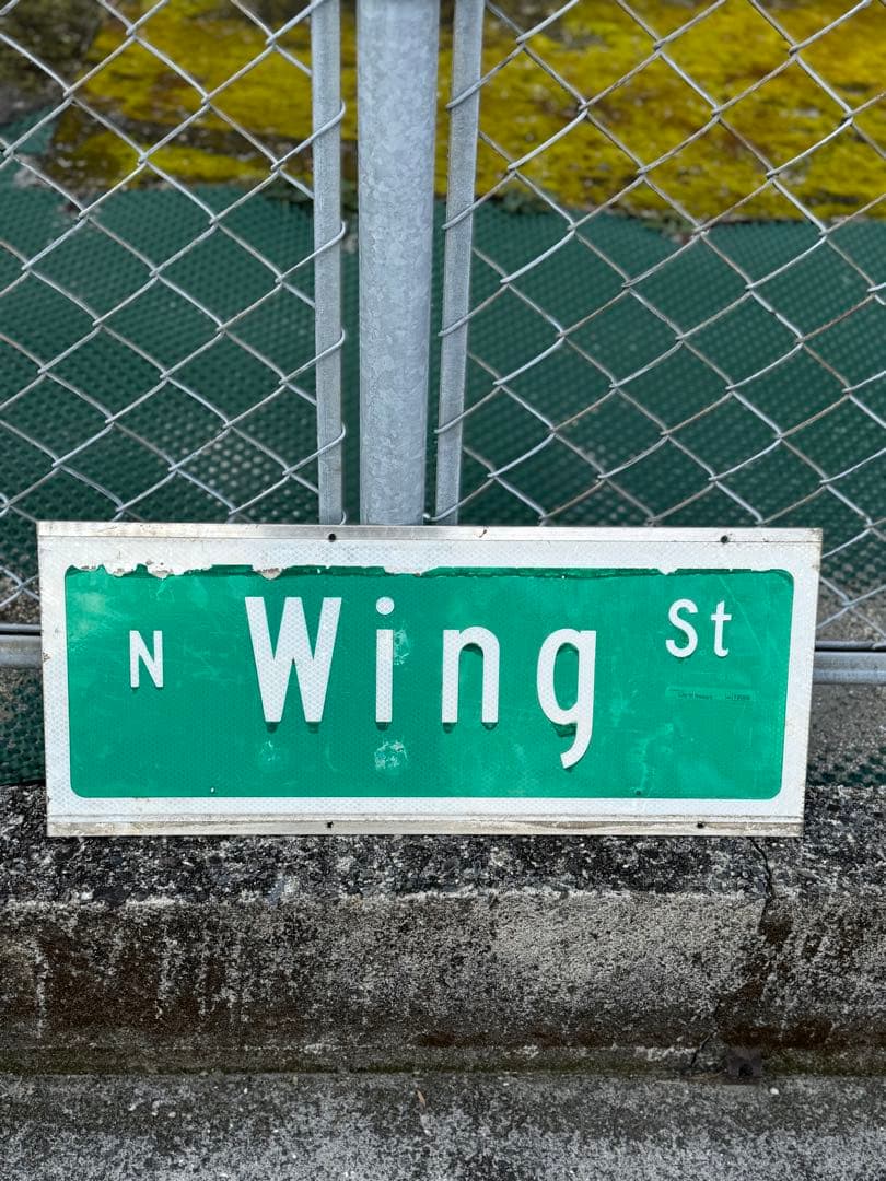 USAストリート看板 USAストリート看板 WRONG WAY