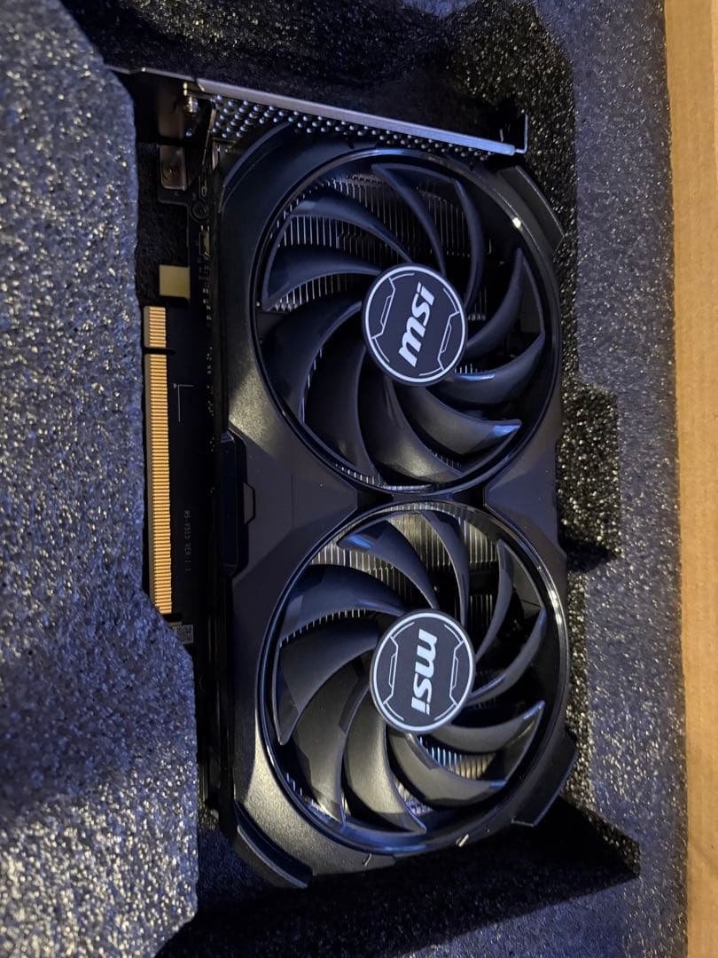 MSI GeForce RTX4060ti 8g グラフィックボード Amazon | MSI GeForce RTX 4060 Ti VENTUS 3X 8G OC グラフィックス