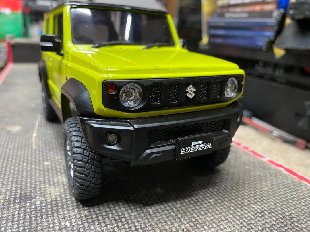 京商　ミニッツ4X4　ジムニーシエラ キネティクイエロー　レディセット 京商 ミニッツ4×4 レディセット スズキ ジムニーシエラ キネティック