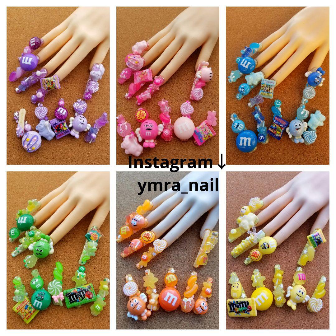 No.5オーダーページ】超鬼ロングネイル ギャルネイルチップ - メルカリ