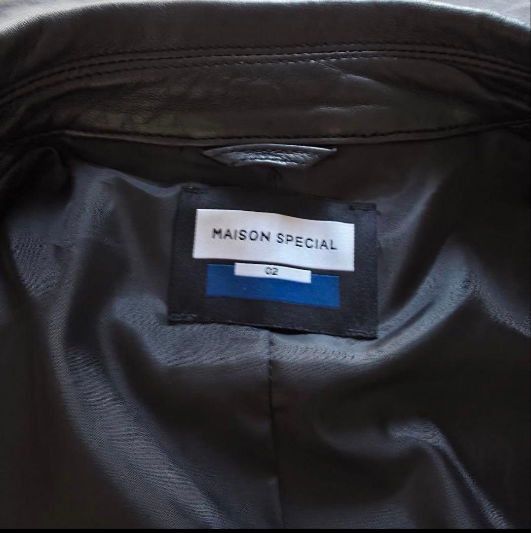 山田涼介着用ラムレザー プライムオーバー シングルライダース