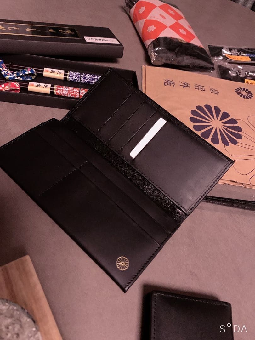 皇居開運長財布特革財布✨美品新品未使用品✨極上クラス品の金運