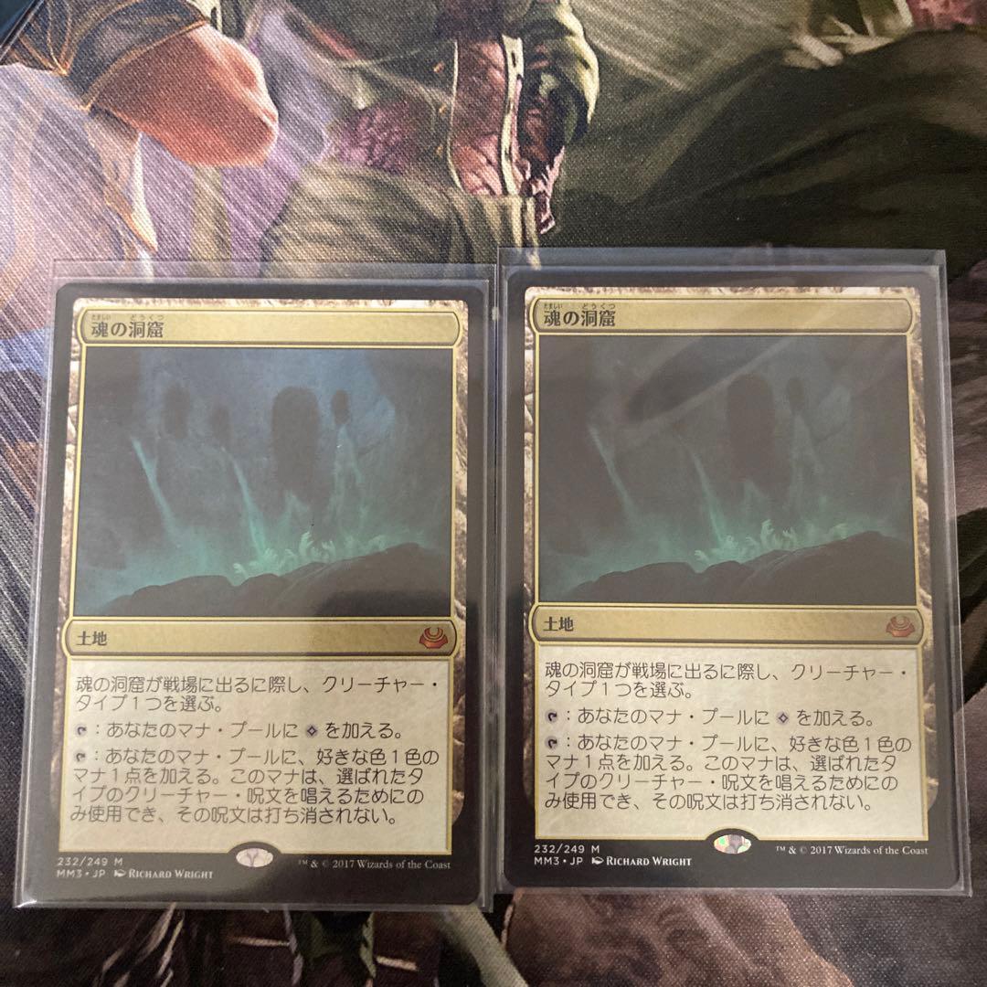 MTG 魂の洞窟日本語2枚 ダブマス2