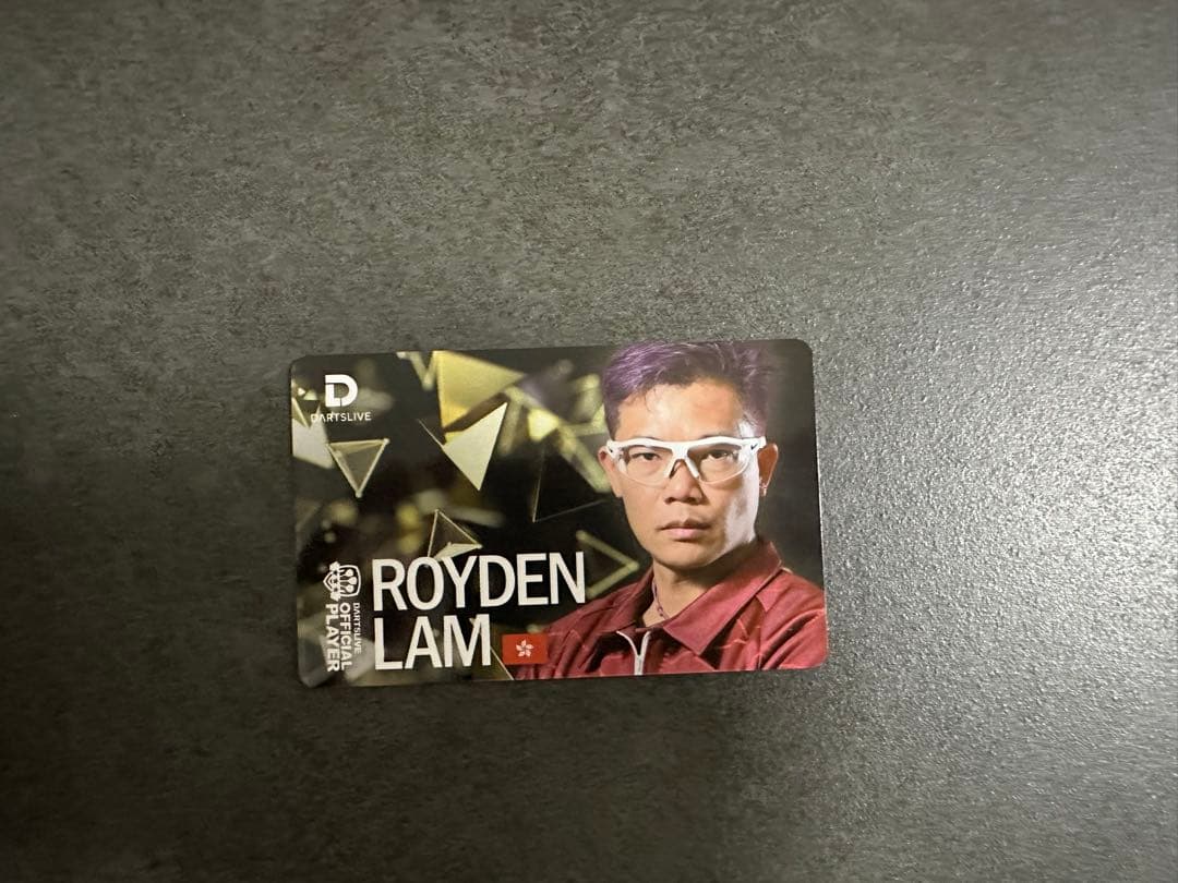 ROYDEN LAM DARTSLIVEカード ダーツライブカード
