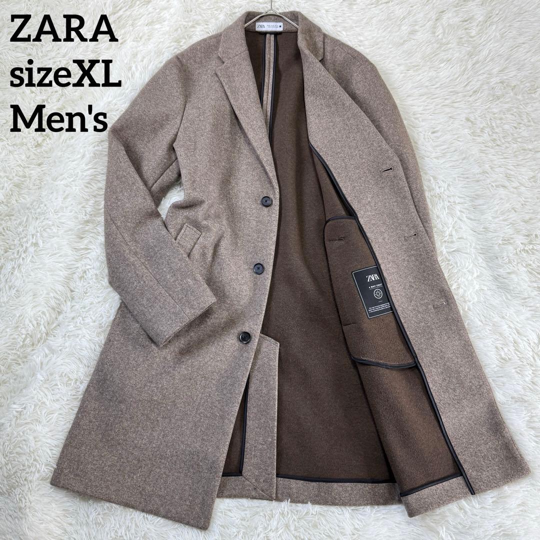 ザラ【XL】チェスターコート メンズ 4WAY COAT 近年モデル 現行タグ 美