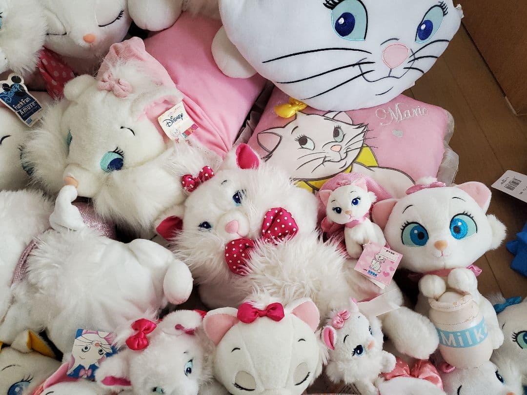 新品 大量 おしゃれキャット マリー ぬいぐるみ まとめ売り ディズニー