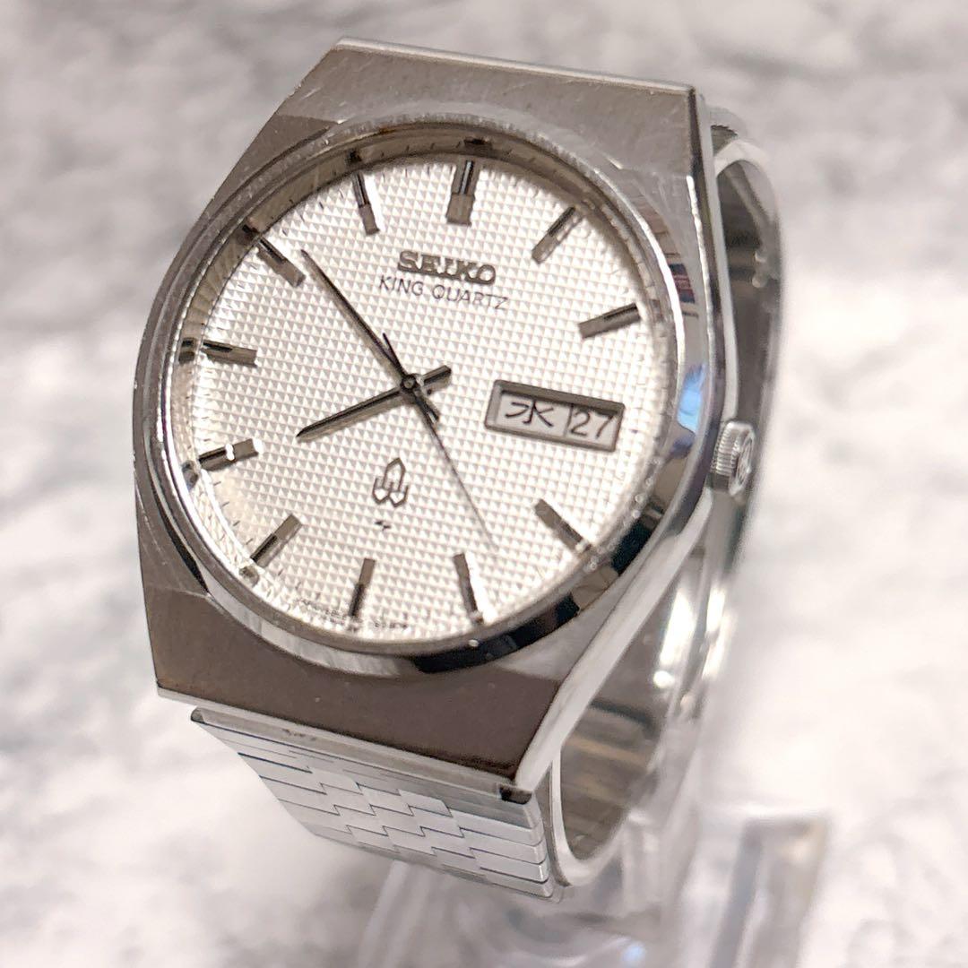 SEIKO セイコー キングクォーツ 腕時計 デイデイト 不動品 ジャンク