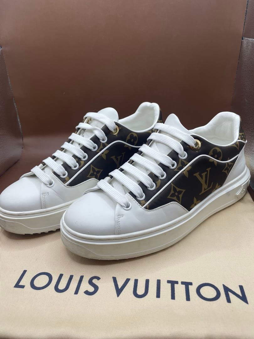 ルイヴィトン　タイムアウトライン　ライン　モノグラムスニーカー　23.5〜24㌢ 楽天市場】LOUIS VUITTON ルイ ヴィトン タイムアウト ライン