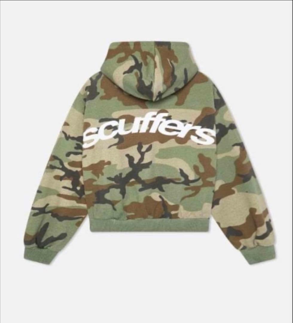 Scuffers camo スカッファー 迷彩 パーカー Sサイズ - メルカリ