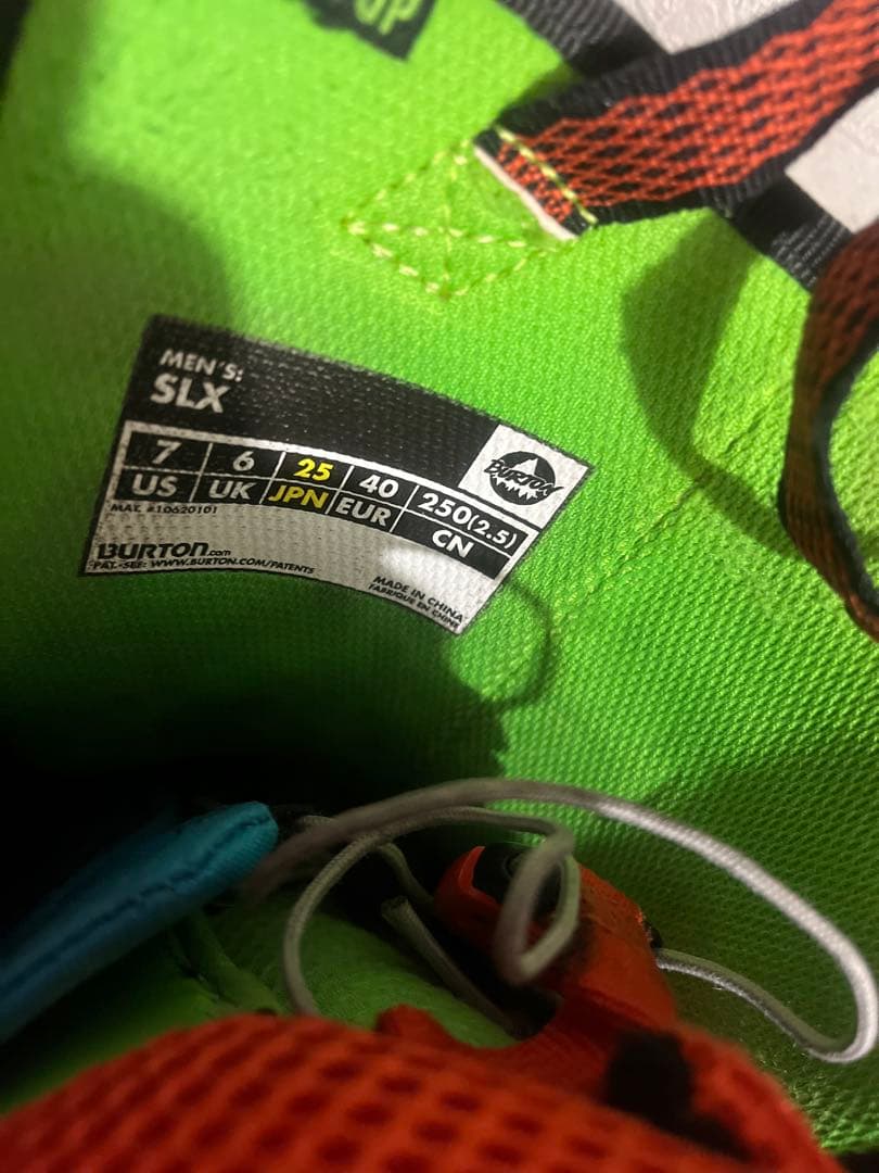 定価10万！バートン最高峰ブーツ！BURTON SLX 25.0cm