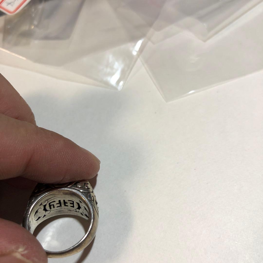 9167 EFFY エフィ リング 18k 925シルバー 約14-15号 - メルカリ