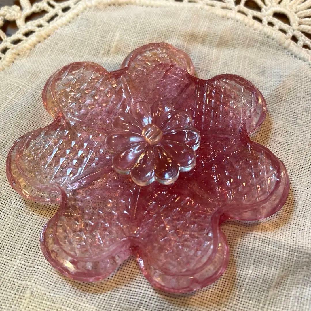 シャンデリア （1890年） ♡大きなお花のドロップ ムラーノ