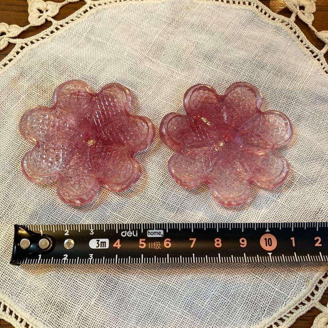 シャンデリア （1890年） ♡大きなお花のドロップ ムラーノ