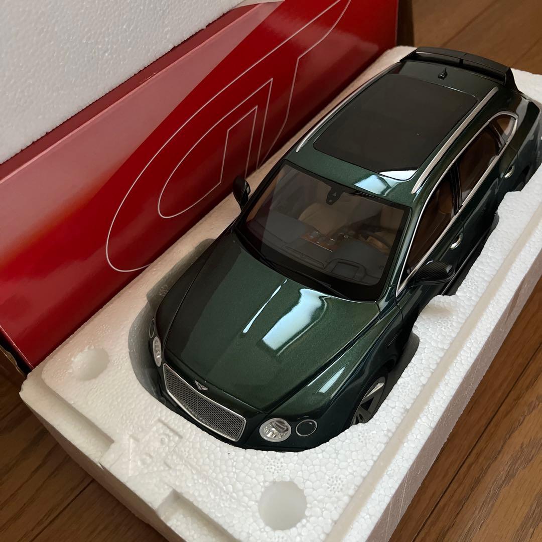 京商 ベントレー GTspirit ダークグリーン 1/18 低 価格 通販