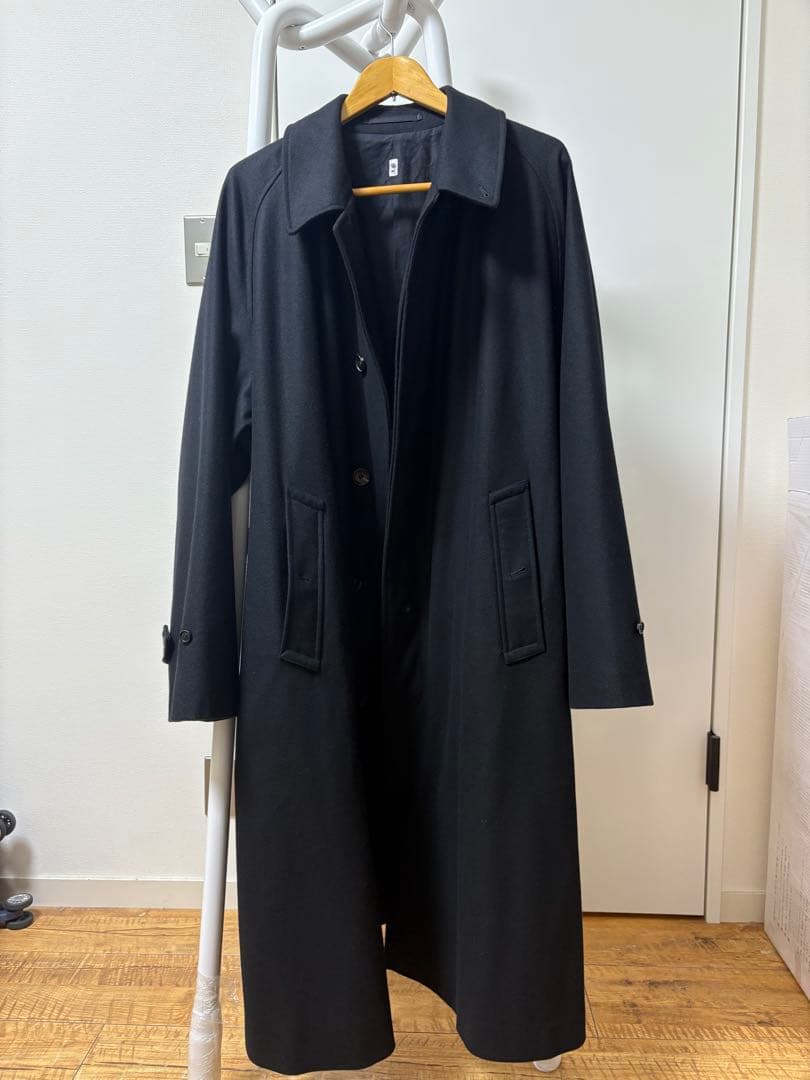 25aw lechoppe レショップ LE SUPER110sバルカラーコートの通販はau