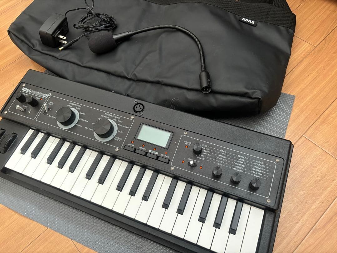 KORG microKORG XL+ 37鍵 シンセサイザー Amazon.com: Korg microKORG XL+ 37-Key Synthesizer/Vocoder with