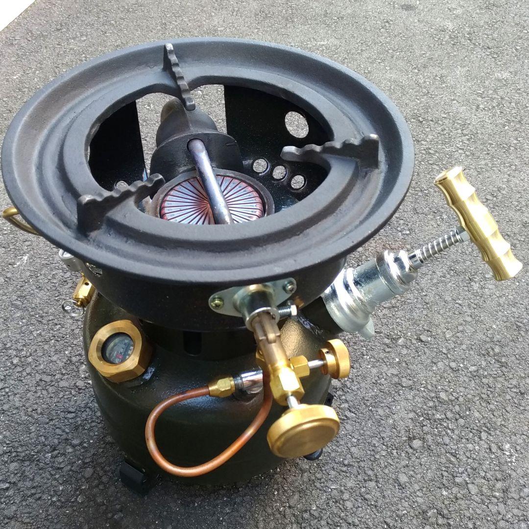 オムニバーナー 真鍮製ハンドル大&小 2点セット SI-57 カスタムパーツ