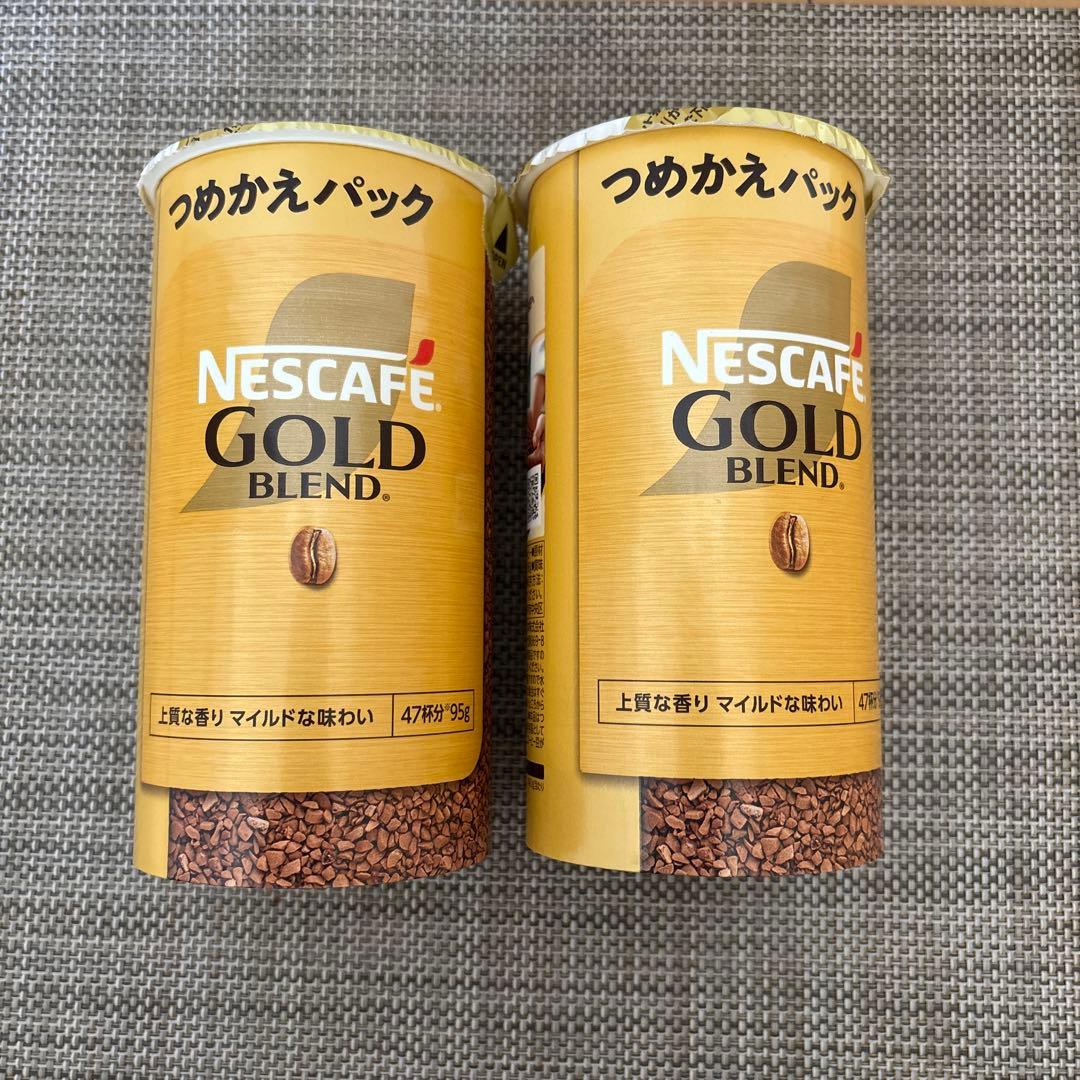 ネスカフェ Nescafe Gold Blend 95g つめかえパック×2 - メルカリ