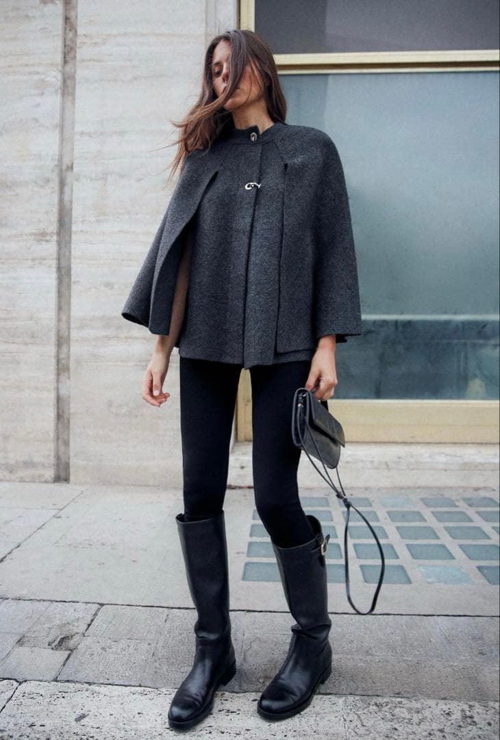 ZARA ニップケープコート M - メルカリ