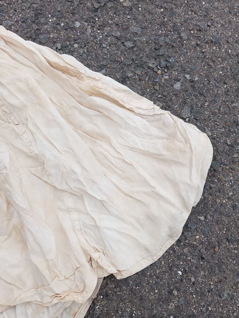 落下傘 戦前 戦時中 パラシュート 絹 戦時資料 戦争 落下傘部隊 布