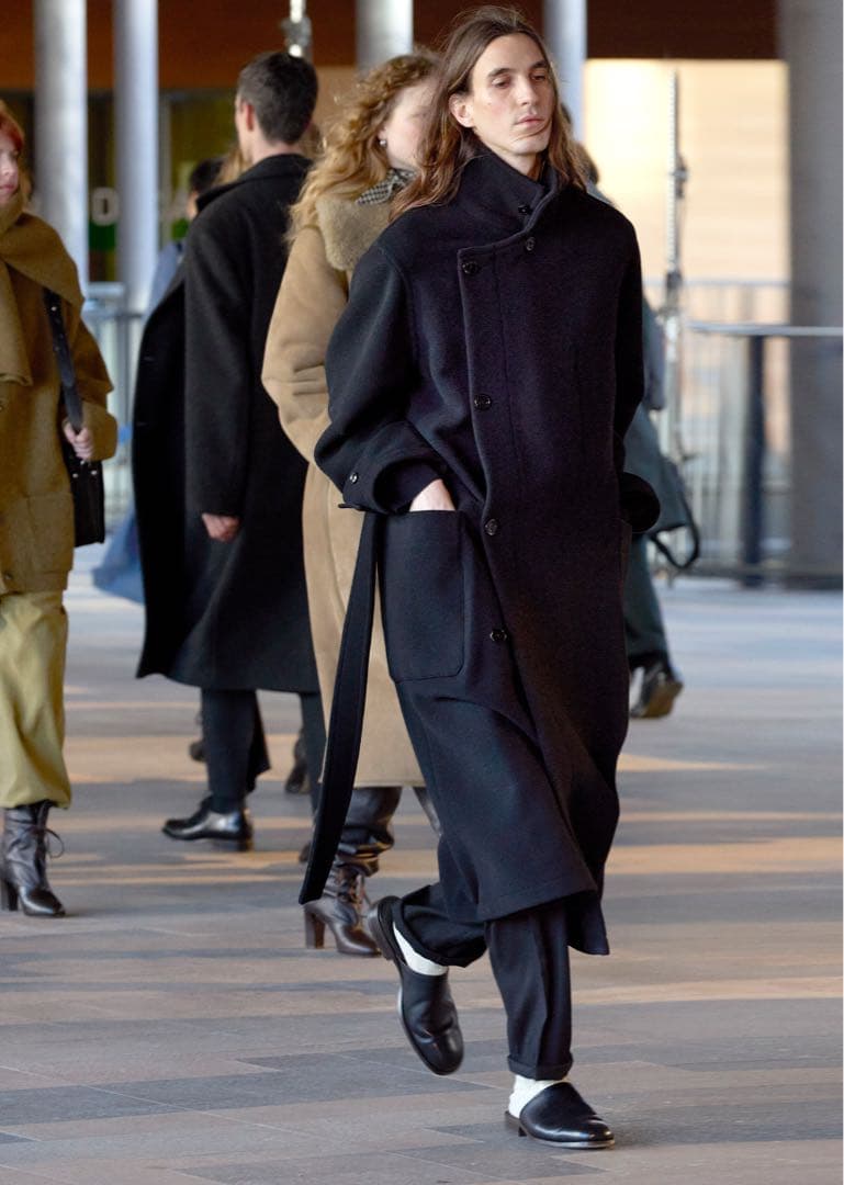 希少XXSサイズ】LEMAIRE WRAP COAT ルメールラップコート - メルカリ