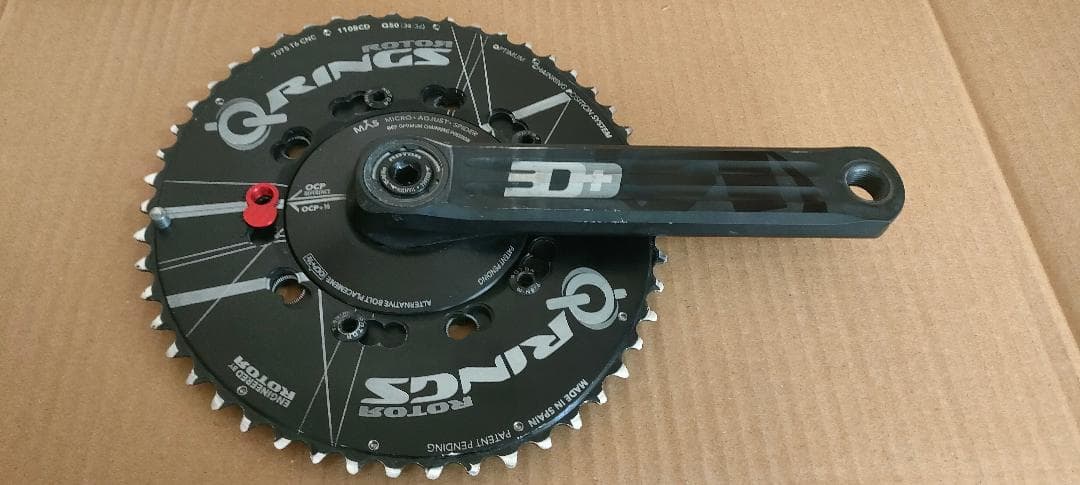ROTOR ROTOR 3D INPOWER 楕円 チェーンリング 50-34T 170mm INPOWER
