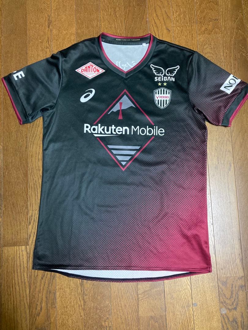 【美品】asics ヴィッセル神戸レプリカユニフォーム　ホーム半袖　グッズ付き ASICS（アシックス） ヴィッセル神戸 24-25 ACL ホーム 半袖レプリカ
