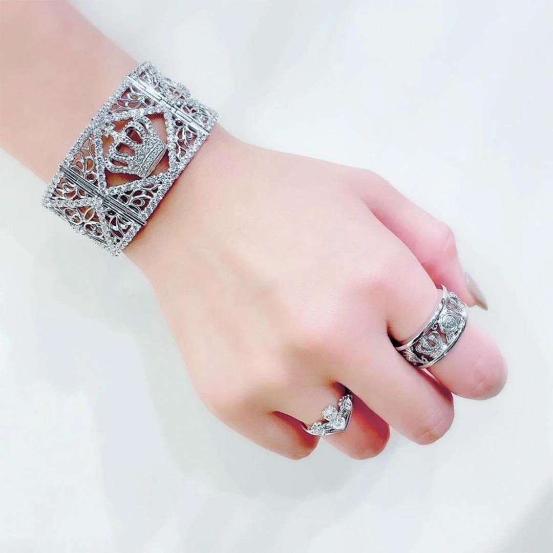 定価3.2万☆ジャスティンデイビス MY LOVEリング（シャイニー12号