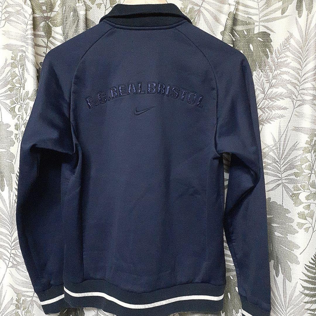 FCRB NIKE コラボジャージ L ネイビー/オレンジ F.C.R.B × NIKE コラボ