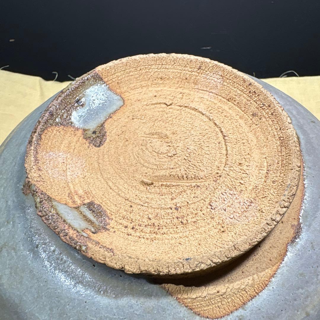 人間国宝 加藤孝造 灰釉深鉢 経約21センチ