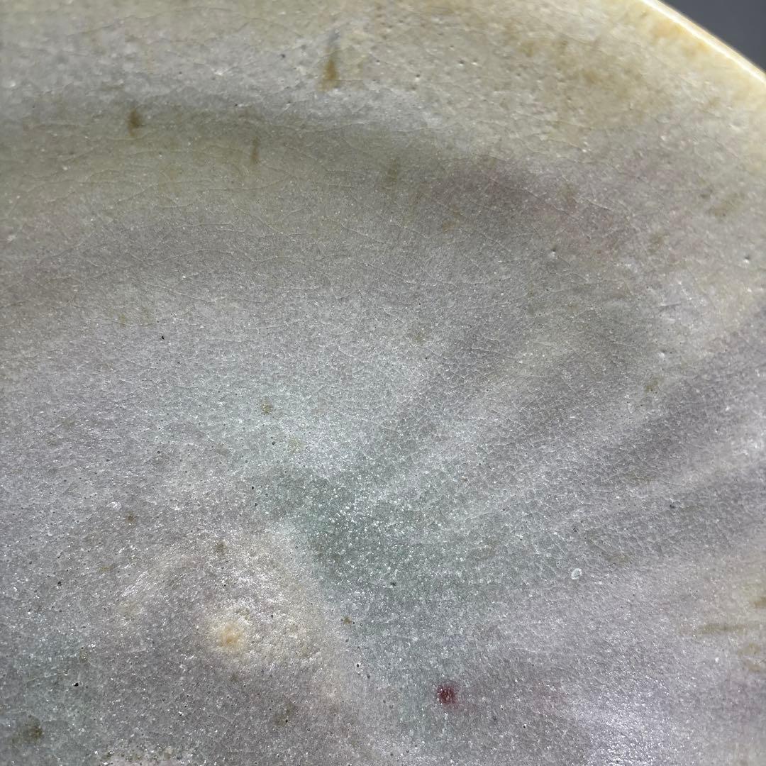 人間国宝 加藤孝造 灰釉深鉢 経約21センチ