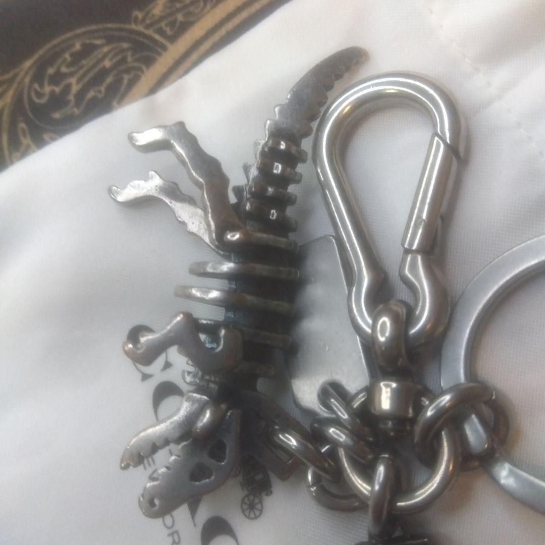 コーチ シルバーメタ レキシー 立体 キーホルダー【美品、希少？】