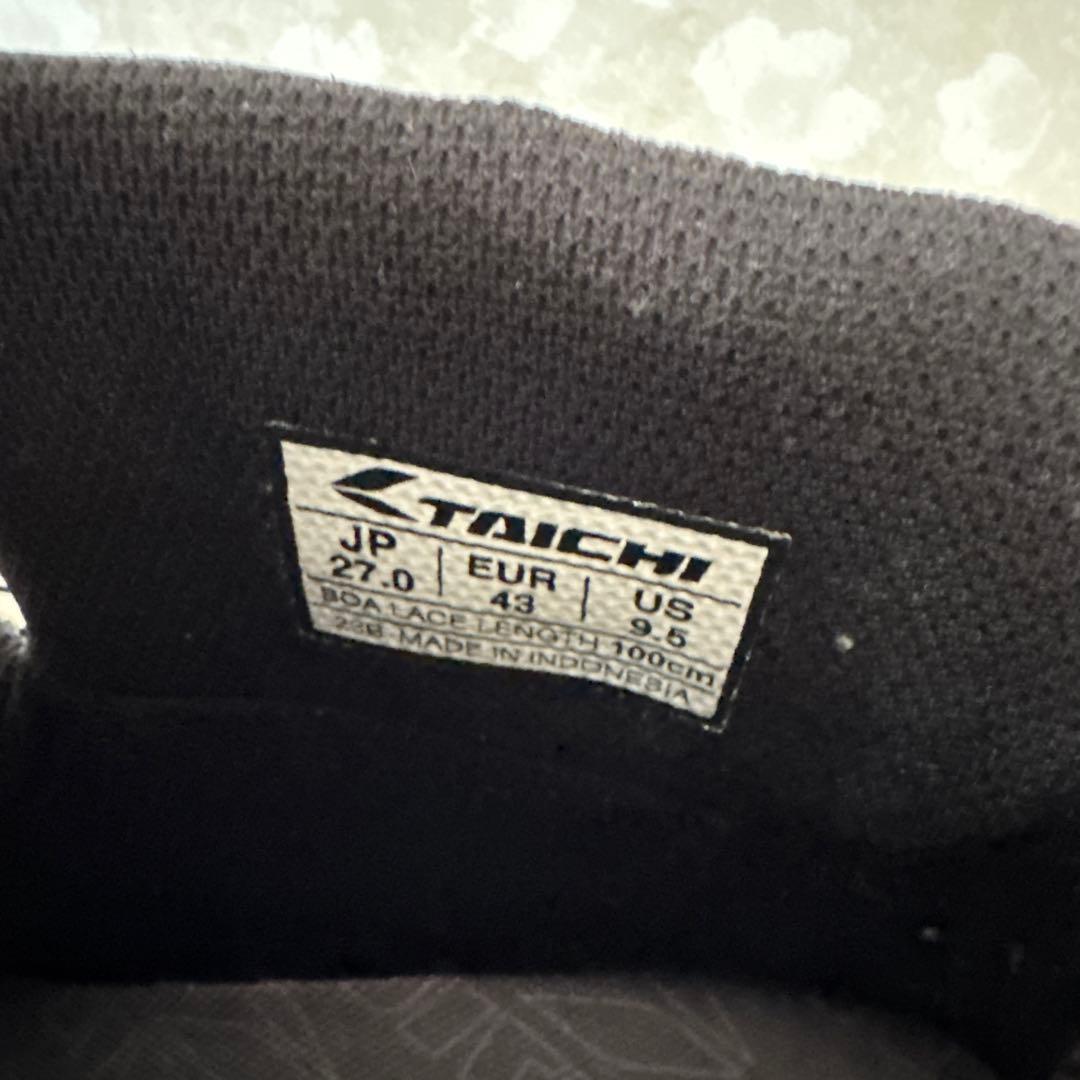 バイクウェア・装備 RSS010 SUEDE BLACK 27.0cm