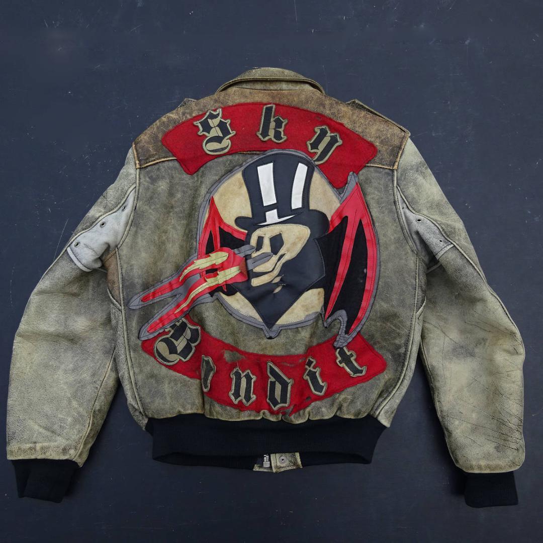 当時初期1980s LA ROCKAラロッカ Sky Bandit ジョンソンズ - メルカリ