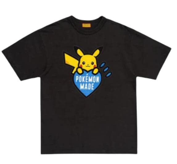 POKEMON MADE HUMAN MADE ポケモン 3XL 黒 原宿 買取価格】 HUMAN MADE ×POKEMON MADE 25AW GRAPHIC T-SHIRT BLACK