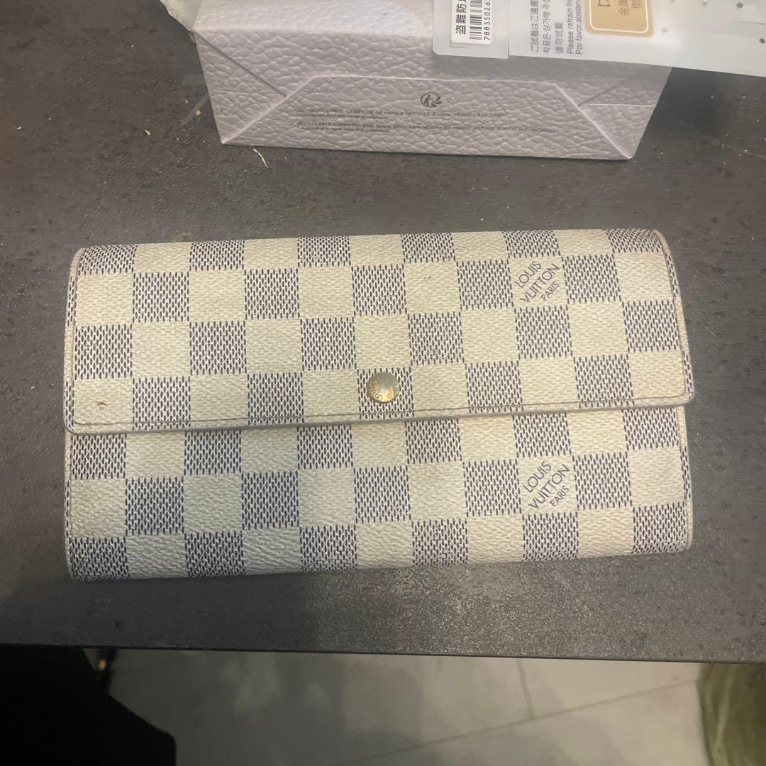 LOUIS VUITTON ダミエ・アズール 長財布 値下げ⭕️即購入⭕️ - メルカリ