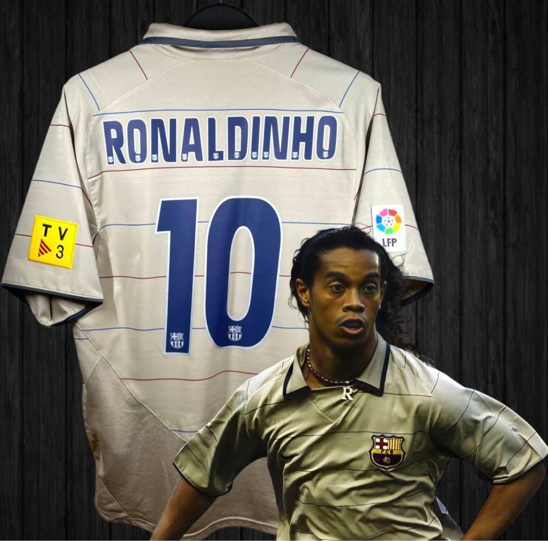 正規品・オーセンティック】ロナウジーニョ バルセロナ 3rd