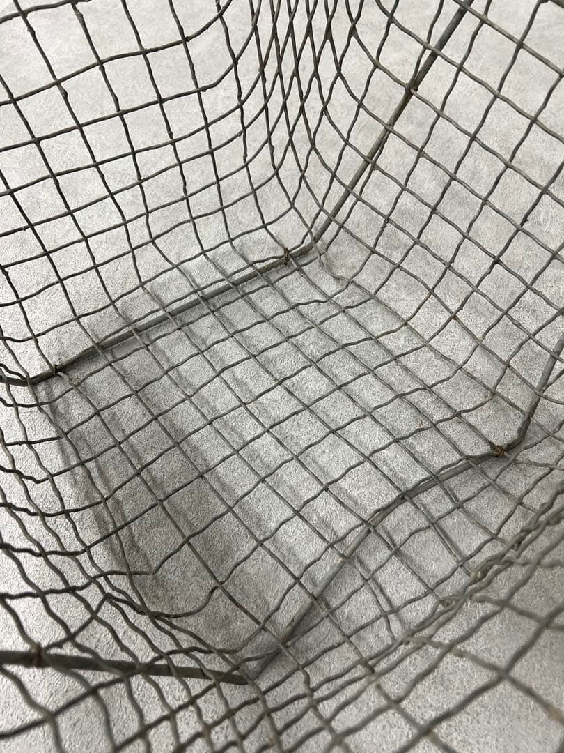 フランスアンティーク 古いアイアンバスケット ジャーナルスタンダード