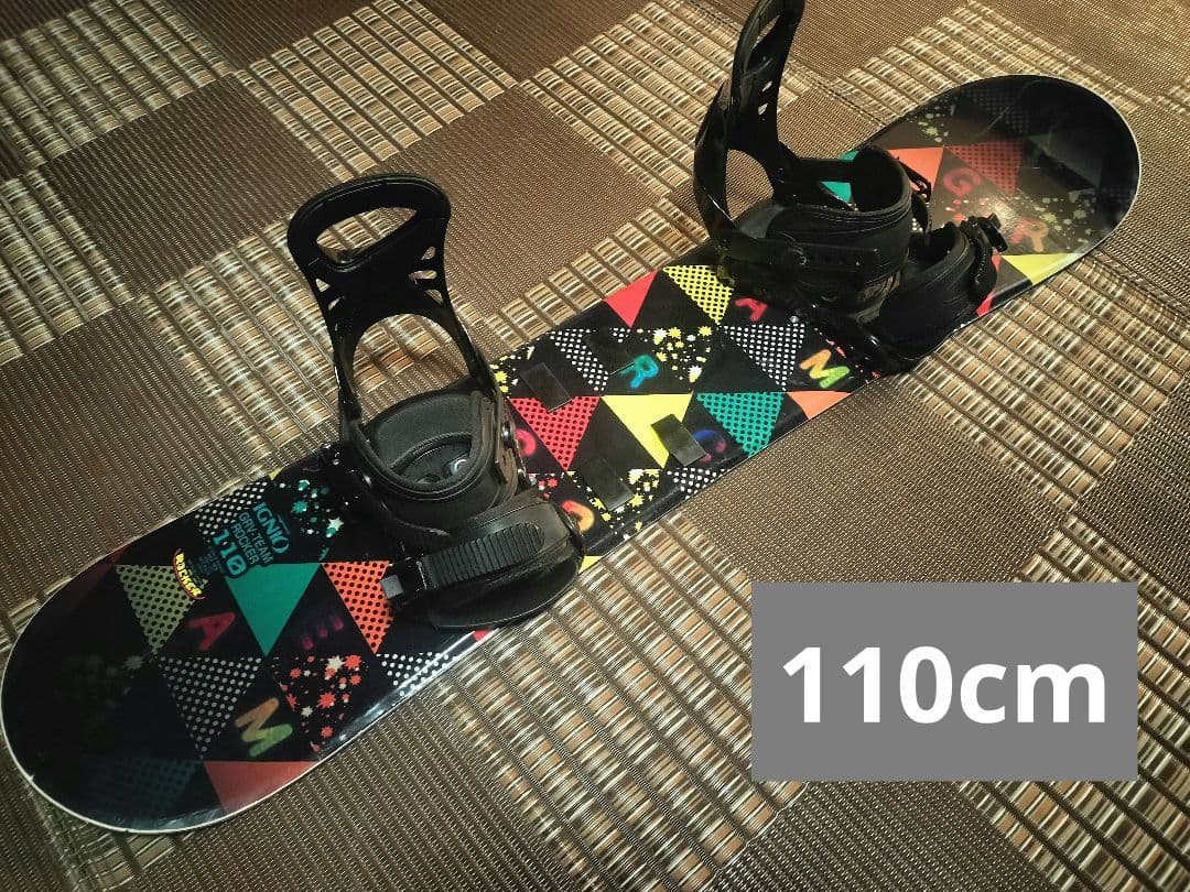 スノーボード110cm ビンディング セットBURTON スノーボード110cm