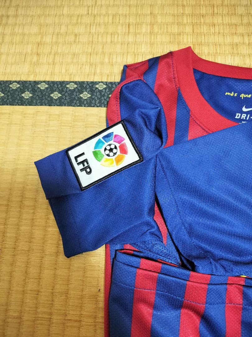 希少キッズ、女性向け☆バルセロナ シャビ ユニフォーム キッズL 155