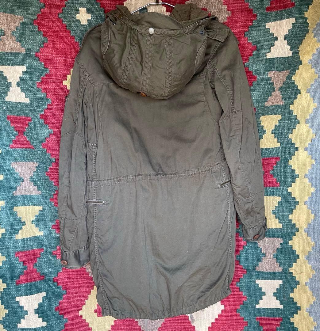 L.G.B. ルグランブルー パイロットコート ミリタリー ライナー取り外し