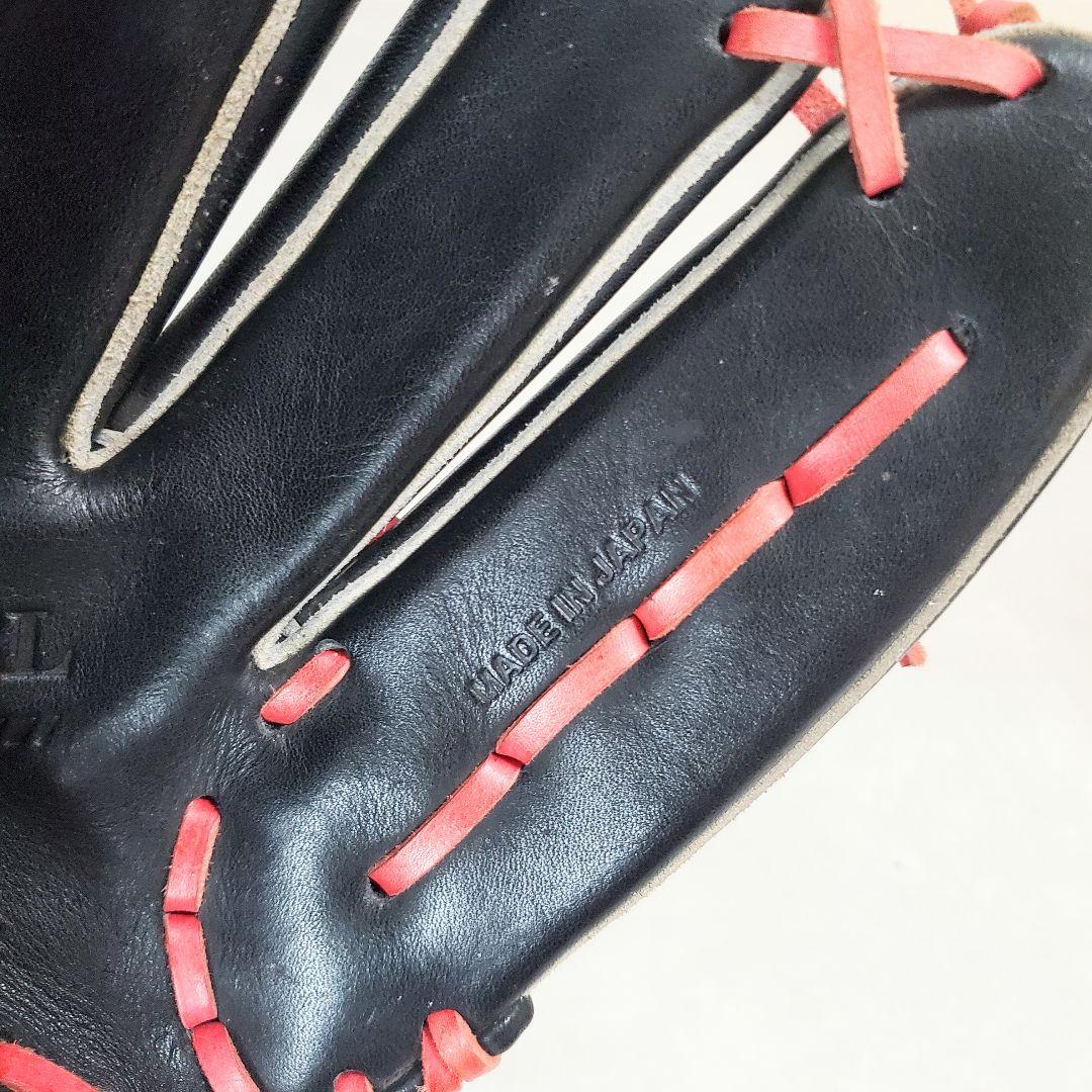 デサント 日本製 新庄剛志モデル シルエット刻印 外野用 軟式グローブ