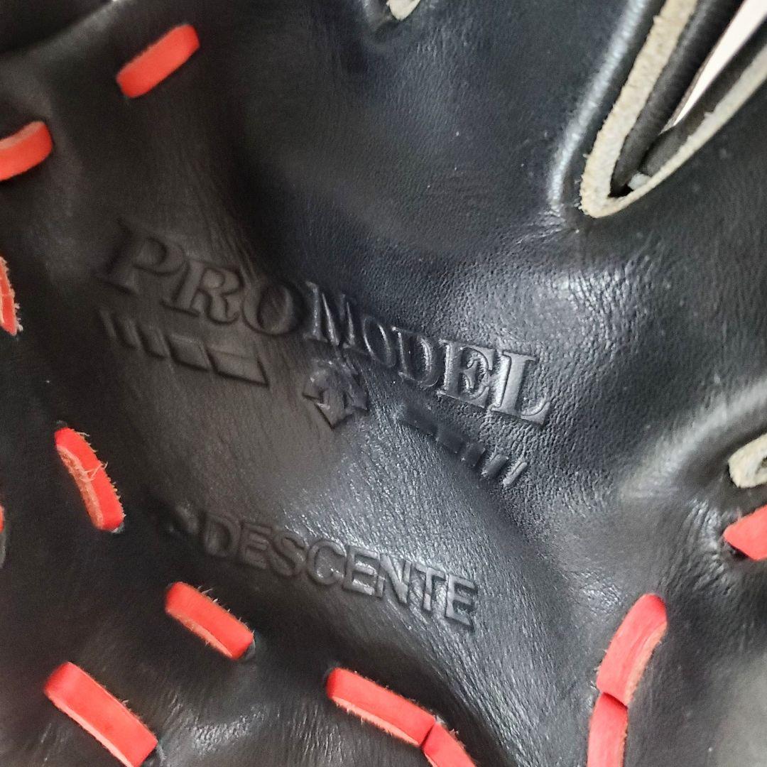 デサント 日本製 新庄剛志モデル シルエット刻印 外野用 軟式グローブ