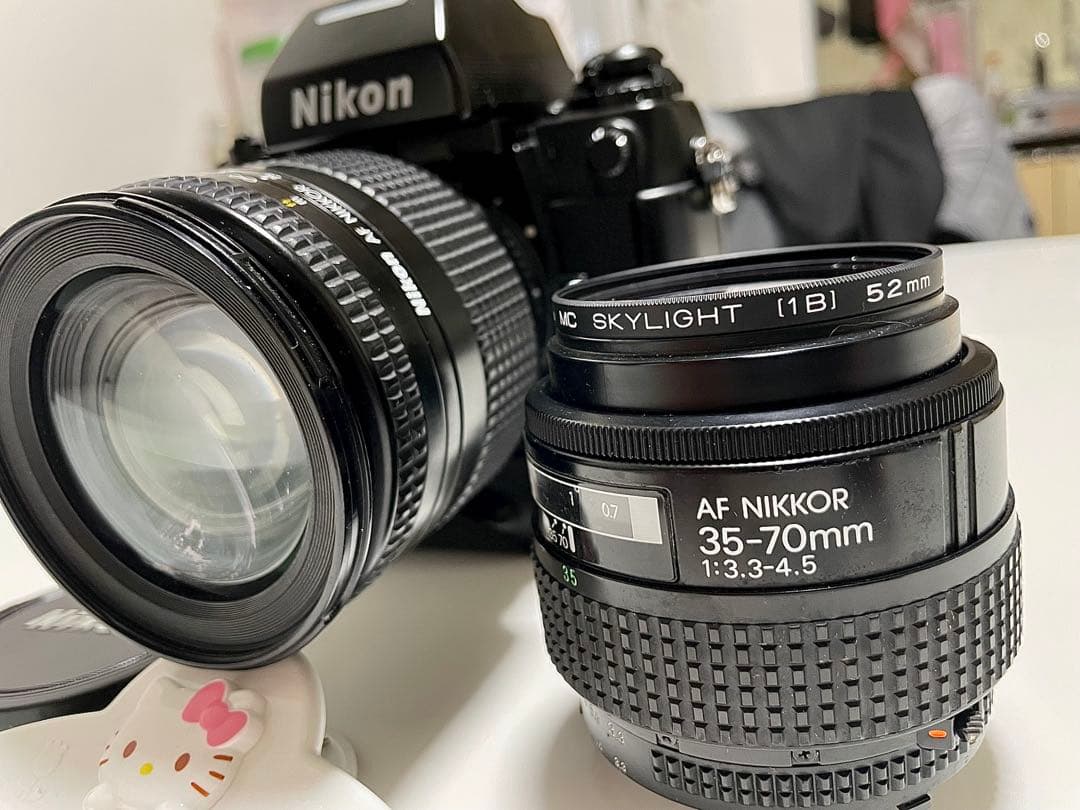 Nikon F4 美品MB-21 ボディ+ AF NIKKOR レンズ2本セット - メルカリ