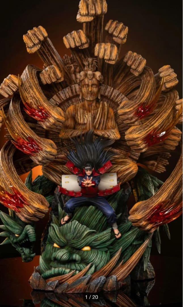 NARUTO -ナルト 千手柱間 仙法真数千手 ·頂上化仏 ガレージキット