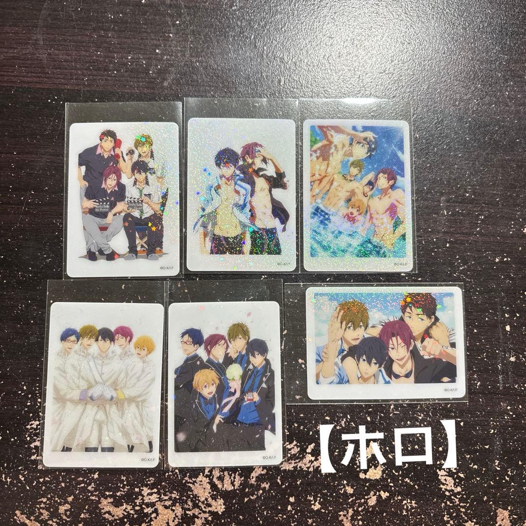 free! ミニフォトカード 七瀬遙 橘真琴 松岡凛 桐嶋郁弥 椎名旭 - メルカリ