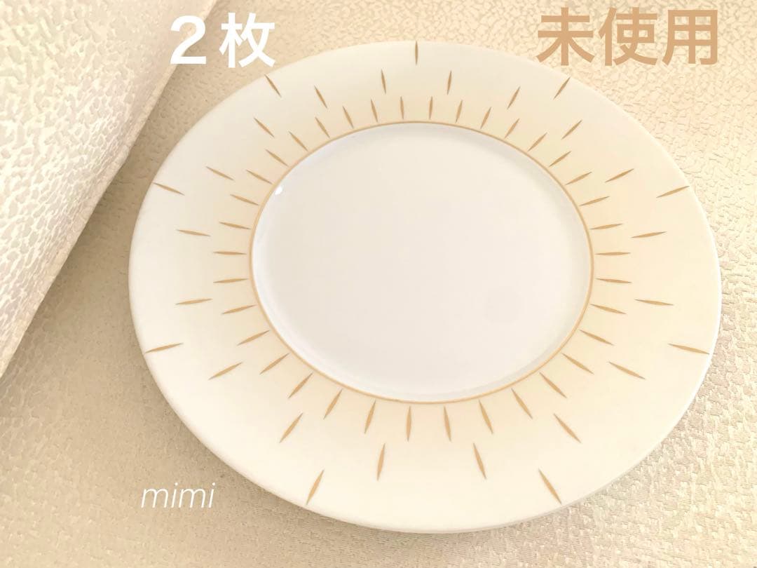 【未使用】本日のみ⭐︎2枚セット　希少　ジャンルイコケ　プレート　ディナー J.L Coquet - ジャン・ルイ・コケ ] < Hémisphère - エミスフェ
