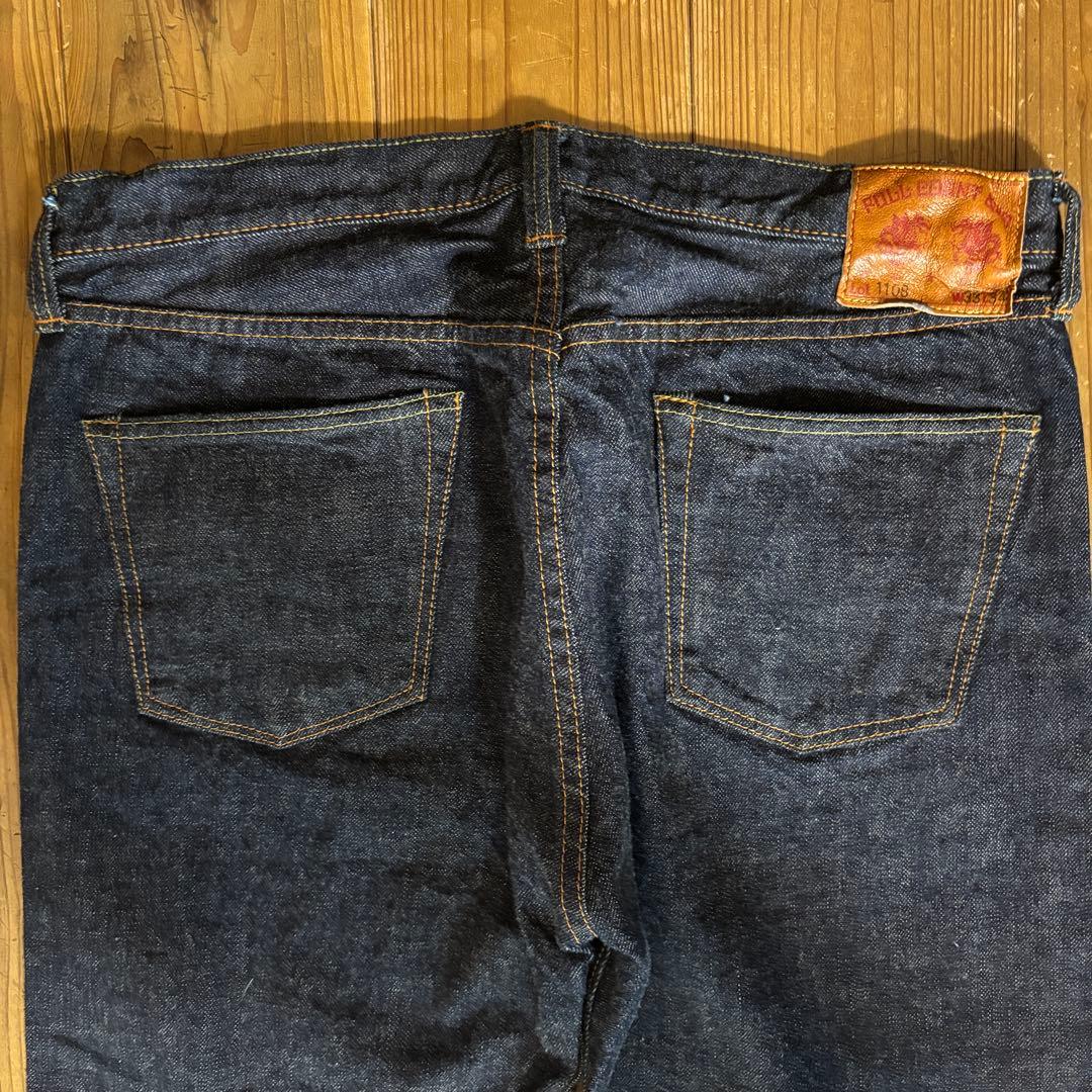 【新品同様】FULLCOUNT フルカウント1108W(13.7oz) W33